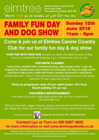 elmtree dog show